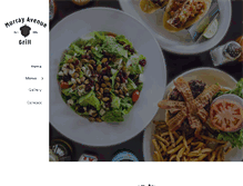 Tablet Screenshot of murrayavenuegrill.com